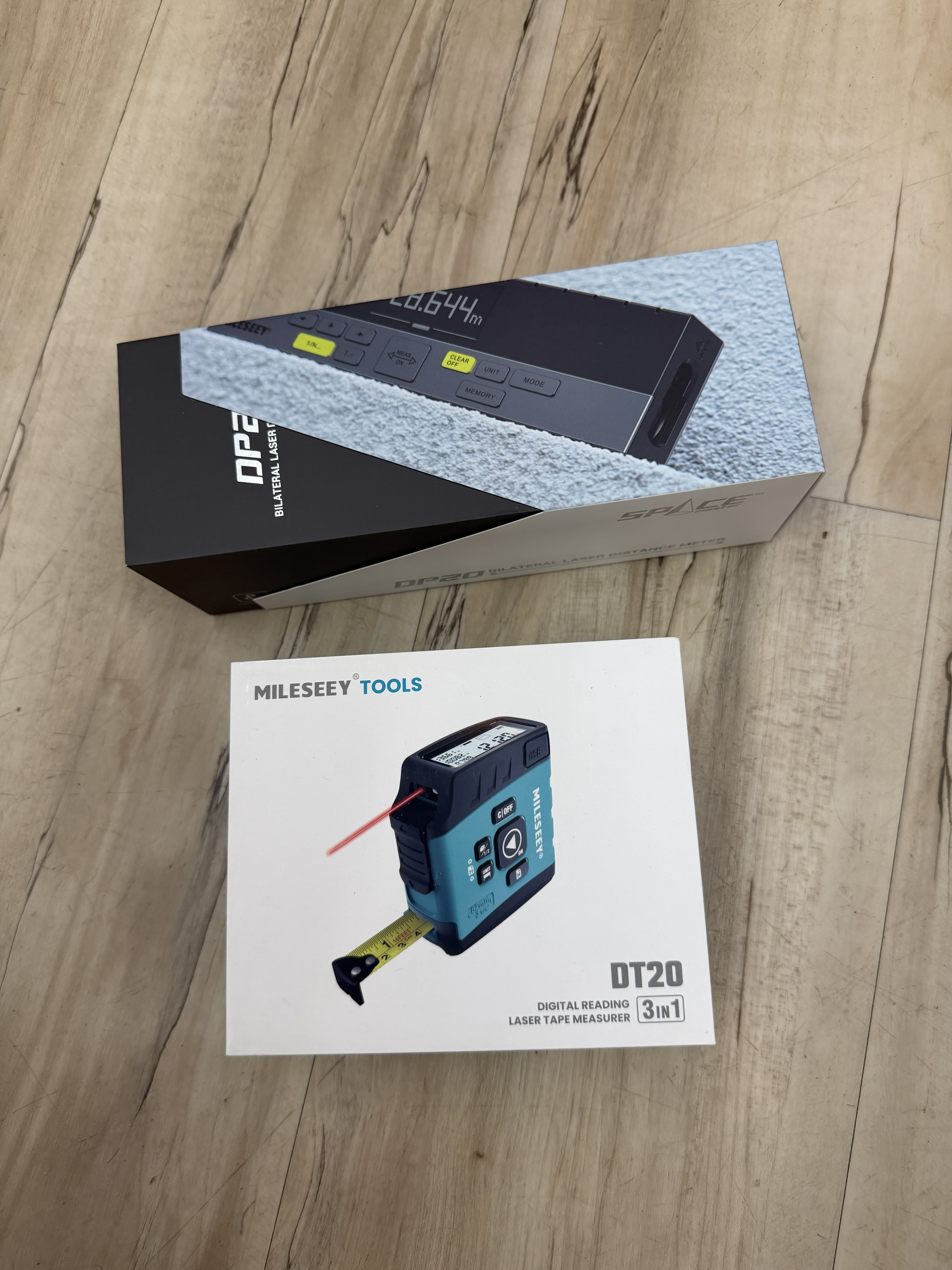 Bilateral Distance Meter & Digital Tape Measure