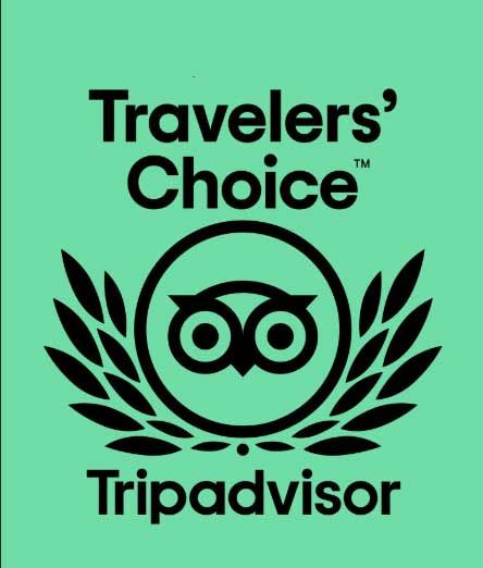 Tripadvisor Travelers' Choice badge