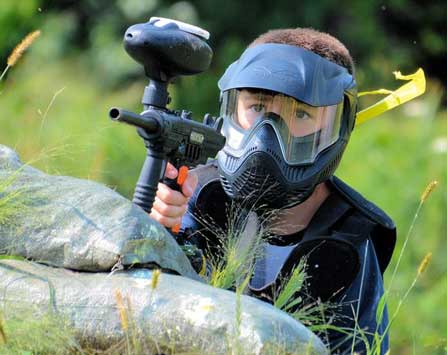 Low impact paintball
