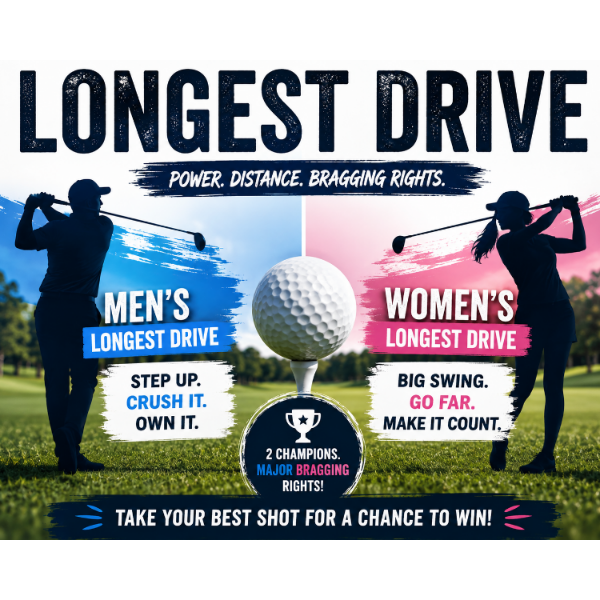 Men's & Women's Longest Drive